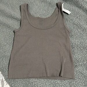 NWT John Galt Gray Tank Top